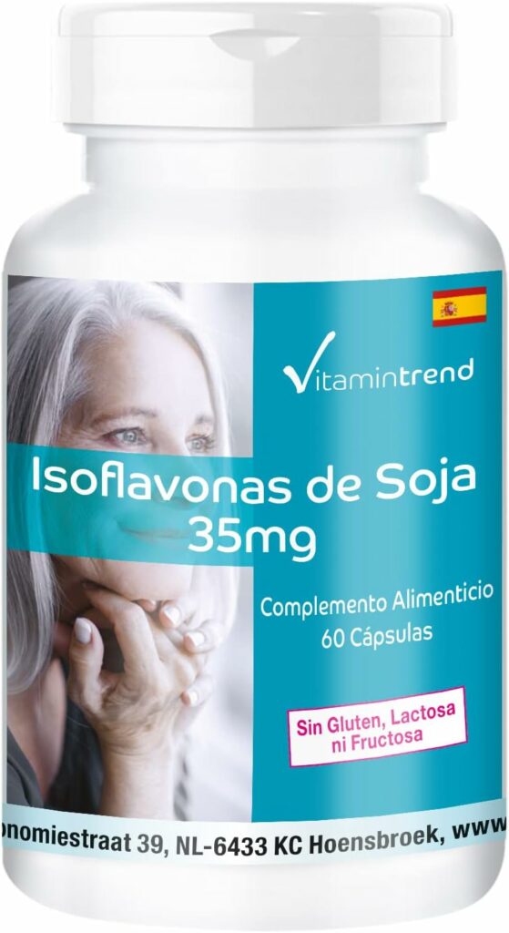 Isoflavonas de soja 35 mg - 60 cápsulas 