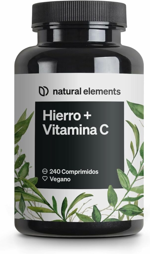 Suplemento de Hierro con 40mg Vitamina C